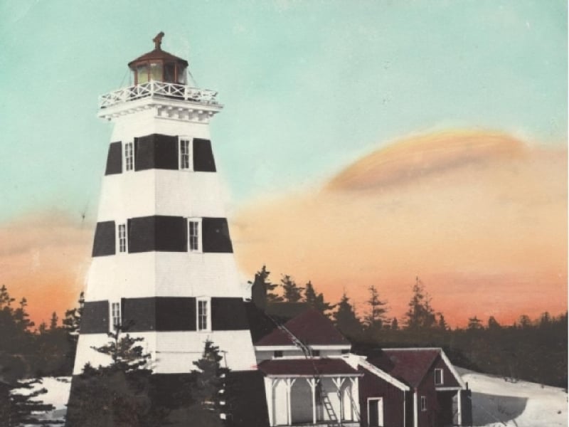 Historic image of West Point Lighthouse