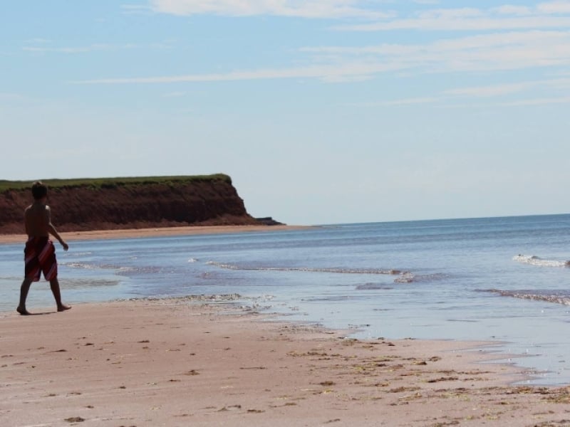 Beach at Waterford Cottages & Campground