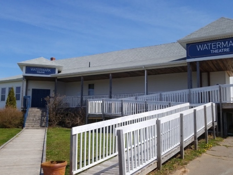 Exterior view of Watermark Theatre