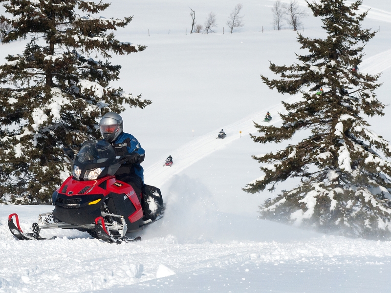 Snowmobiling in PEI