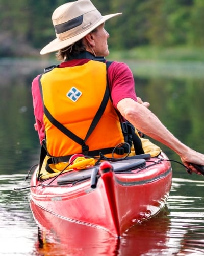 Kayak, water, person kayaking