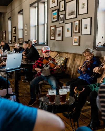 Celtic jam at Evermoore on Saturdays