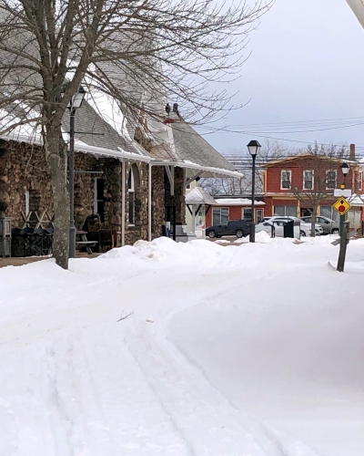 Winter at the Kensington Railyard