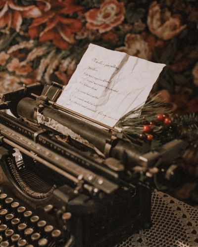 LM Montgomery's typewriter at Green Gables Heritage Place