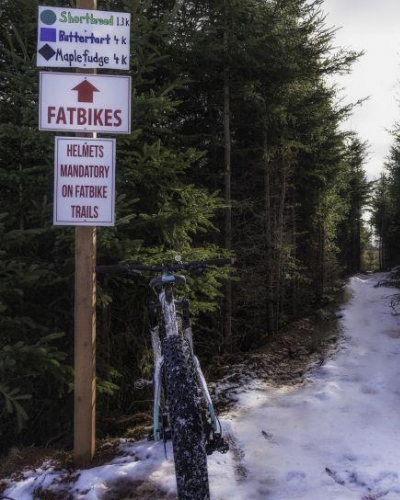 Fatbiking trail