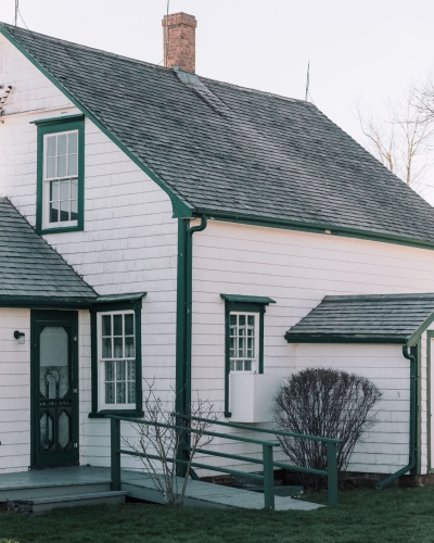 Exterior view of LM Montgomery Birthplace