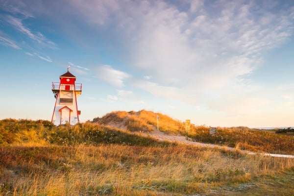 Covehead Lighthouse Fall