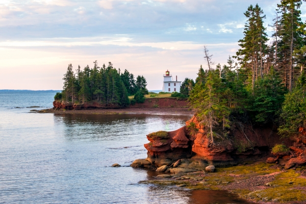 Rocky Point, water, lighthouse, shoreline, trees