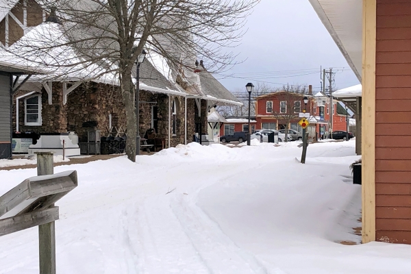 Winter at the Kensington Railyard