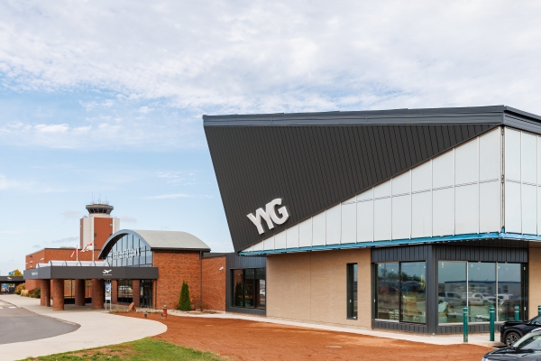 Exterior shot of YYG terminal
