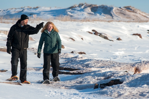 Snowshoeing in PEI