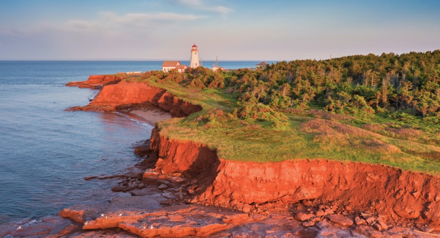 Coastal waters in PEI