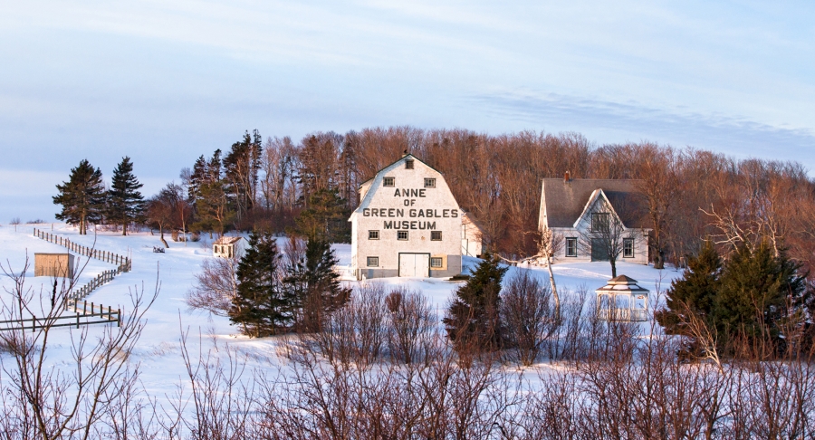 Anne of Green Gables Museum, winter Anne of Green Gables Museum, winter