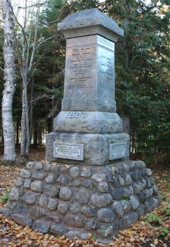Memorial Cairn, Brudenell Island