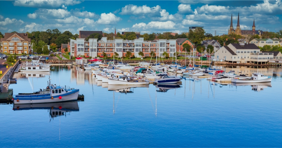 Charlottetown, PEI, skyline