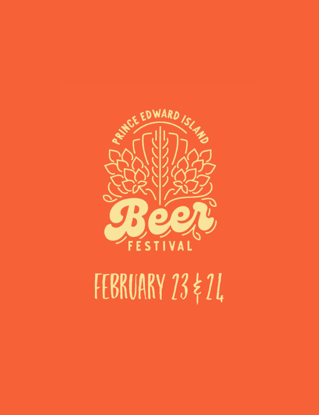 PEI Beer Festival logo on orange background
