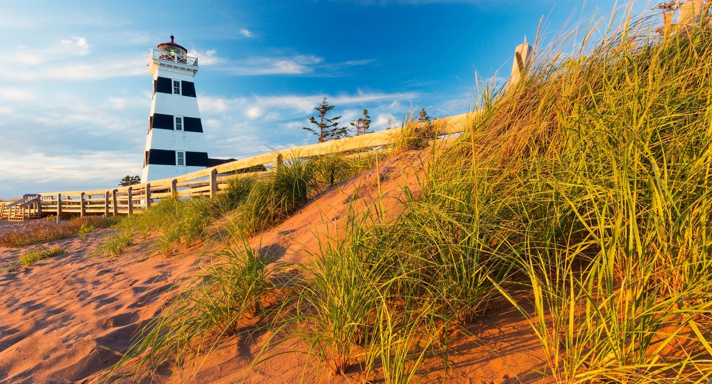 West Point, Lighthouse, sand, beach grasss West Point, Lighthouse, sand, beach grass