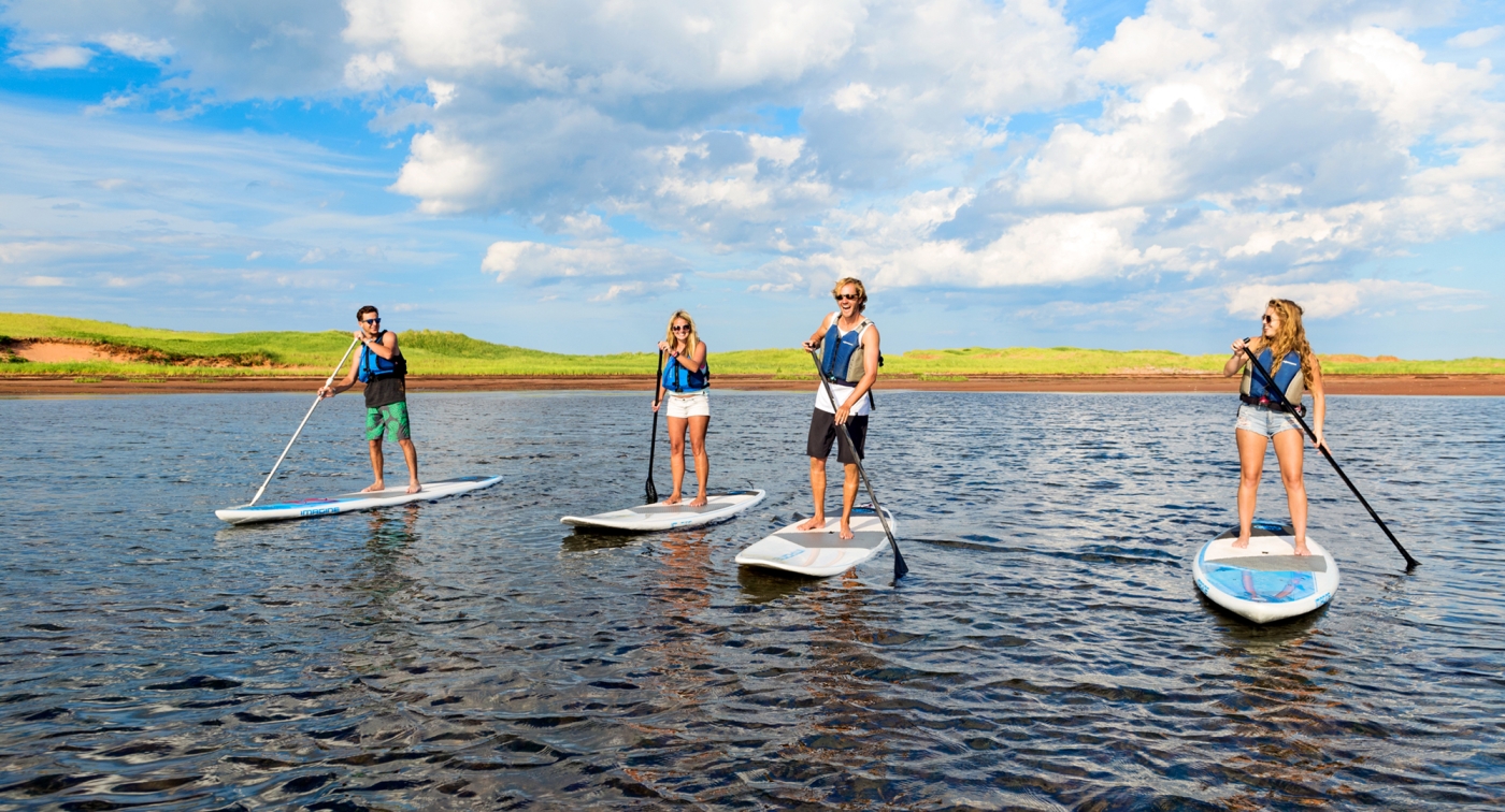 Paddle Board, New London Bay