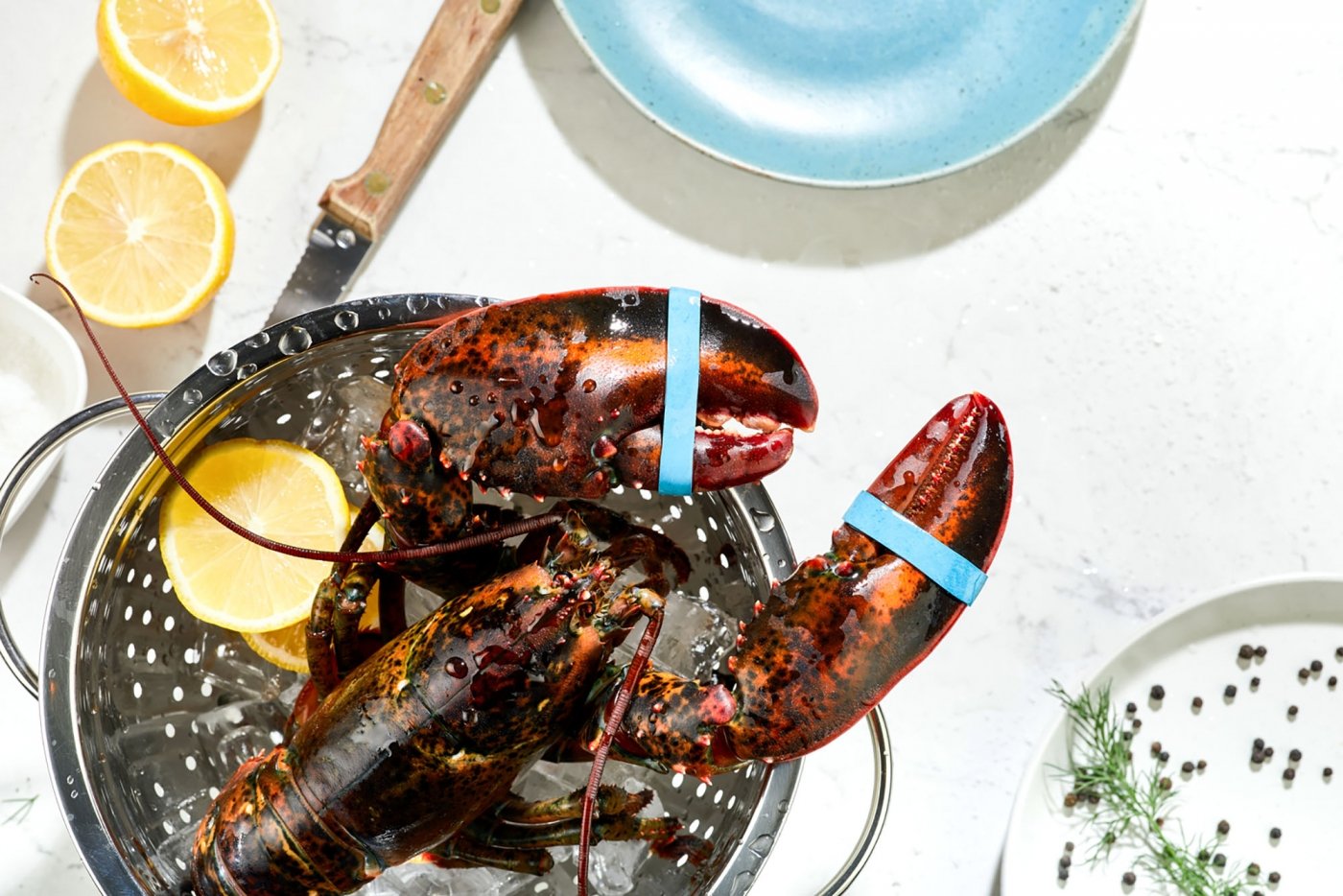 Lobster Cooked, food photography
