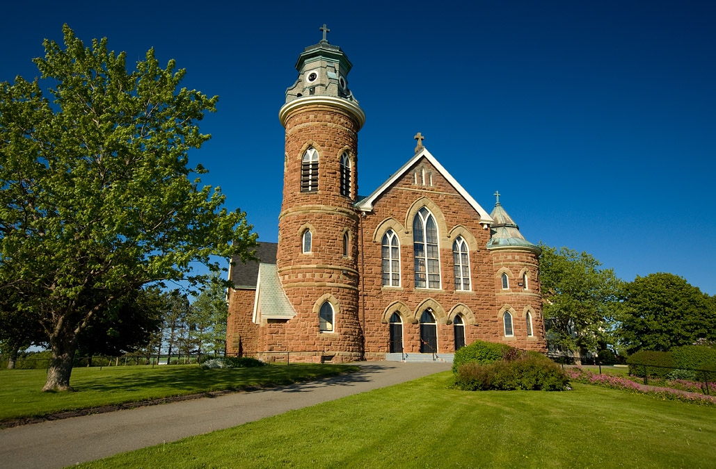 exterior of St. Mary's Catholic Church, Souris