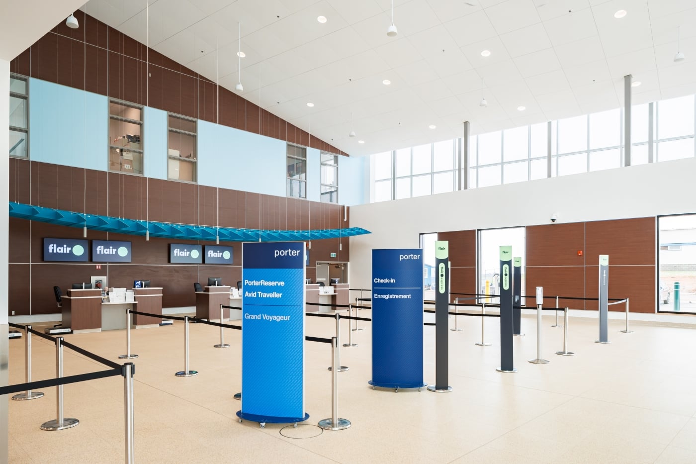 Charlottetown Airport new check-in hall