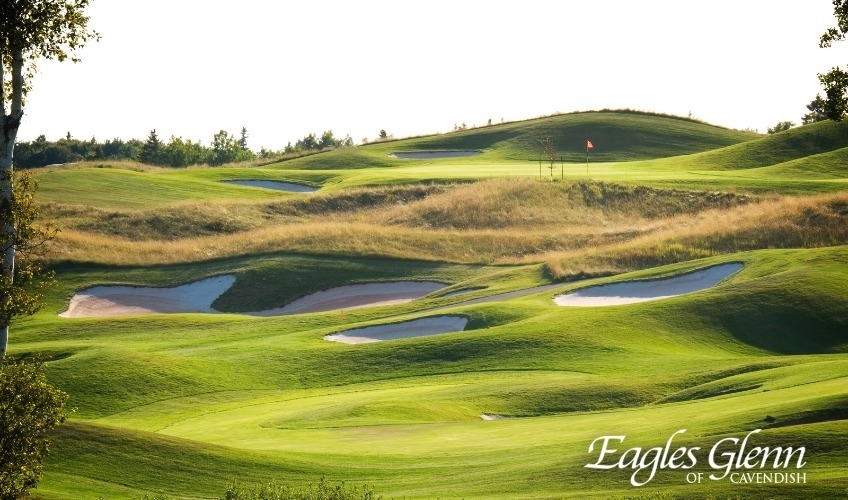 Eagles Glenn Golf Course, Cavendish, PEI Bunkers at Eagles Glenn Golf Course, PEI
