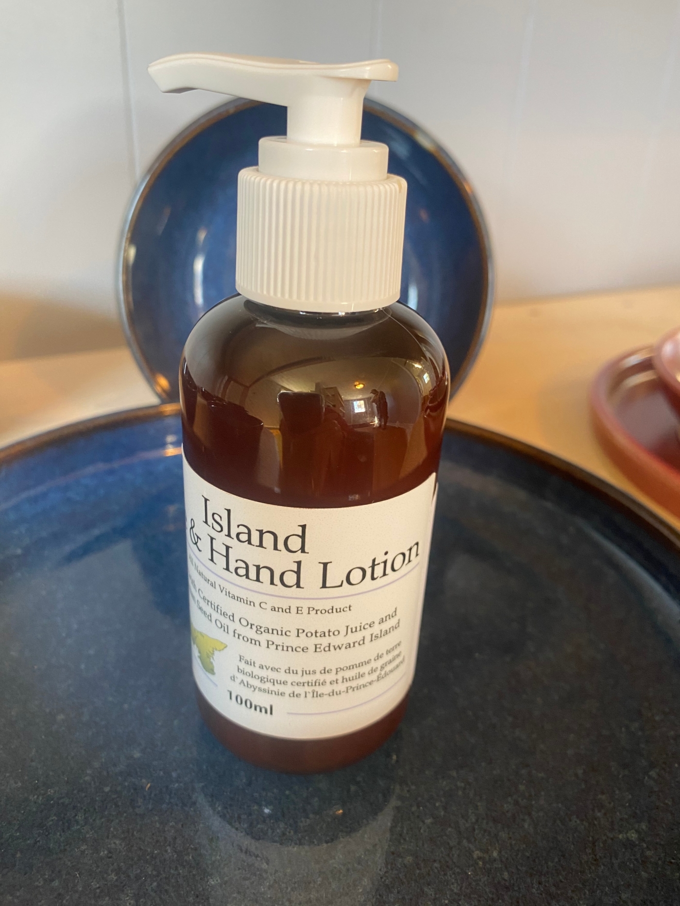 PEI gifts Display at Island Potato Soap