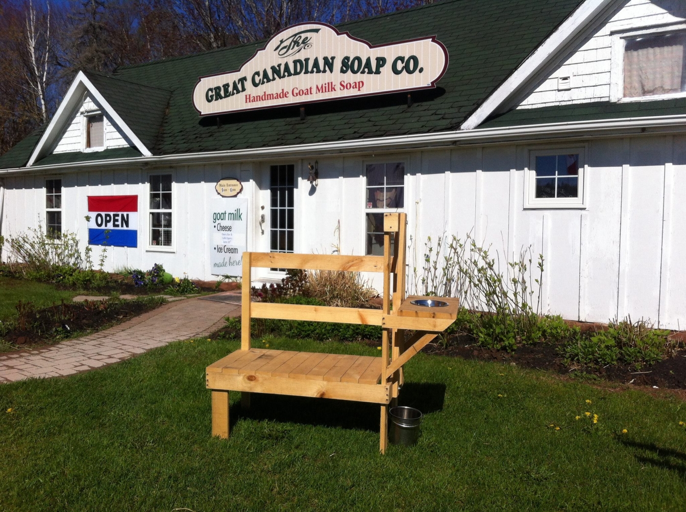 Exterior view of Great Canadian Soap Co. retail store