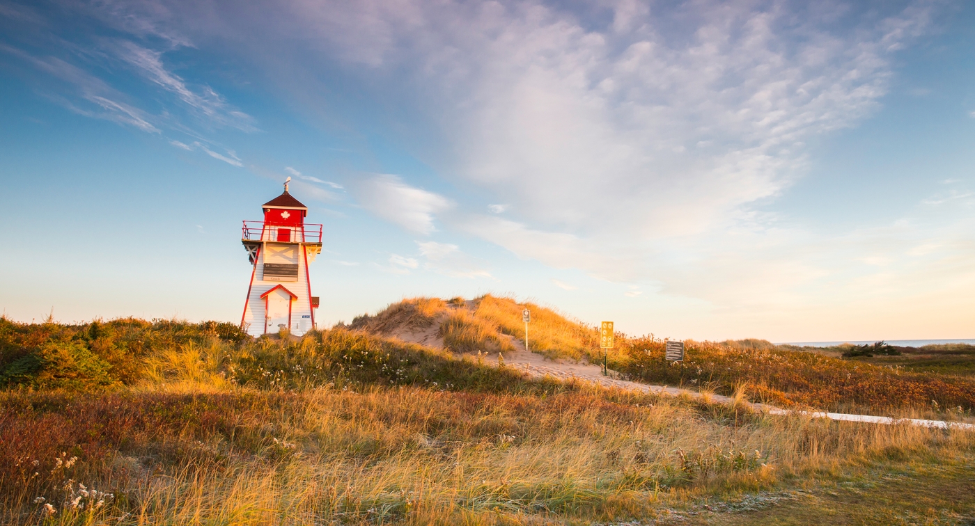 Covehead Lighthouse Fall Covehead Lighthouse Fall